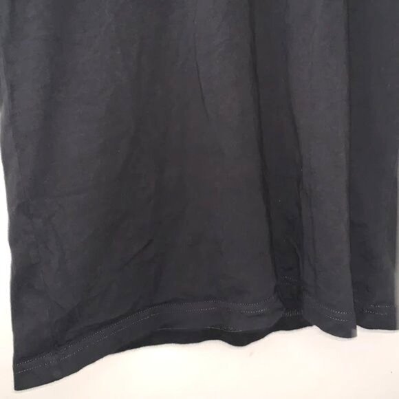 Kurvana Logo Black T-Shirt By Bella + Canvas Size M Cotton Crewneck Short Sleeve - Picture 5 of 8